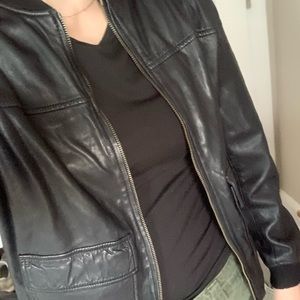 Treasure & Bond Leather Jacket